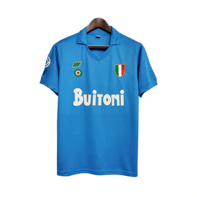 Camisa Napoli Retrô 1987/1988 - Azul