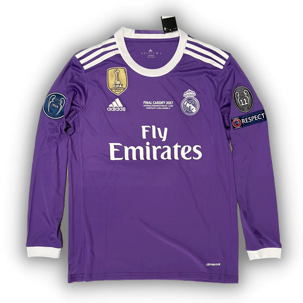 Camisa Manga Longa Real Madrid 2016/2017 - Roxo