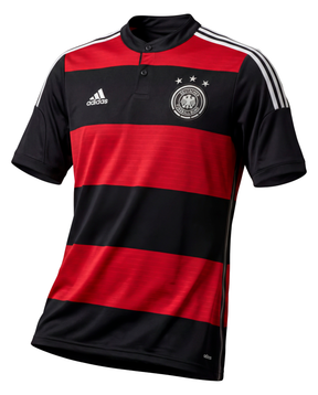 Camisa Alemanha Retrô 2014 Preto e Vermelha