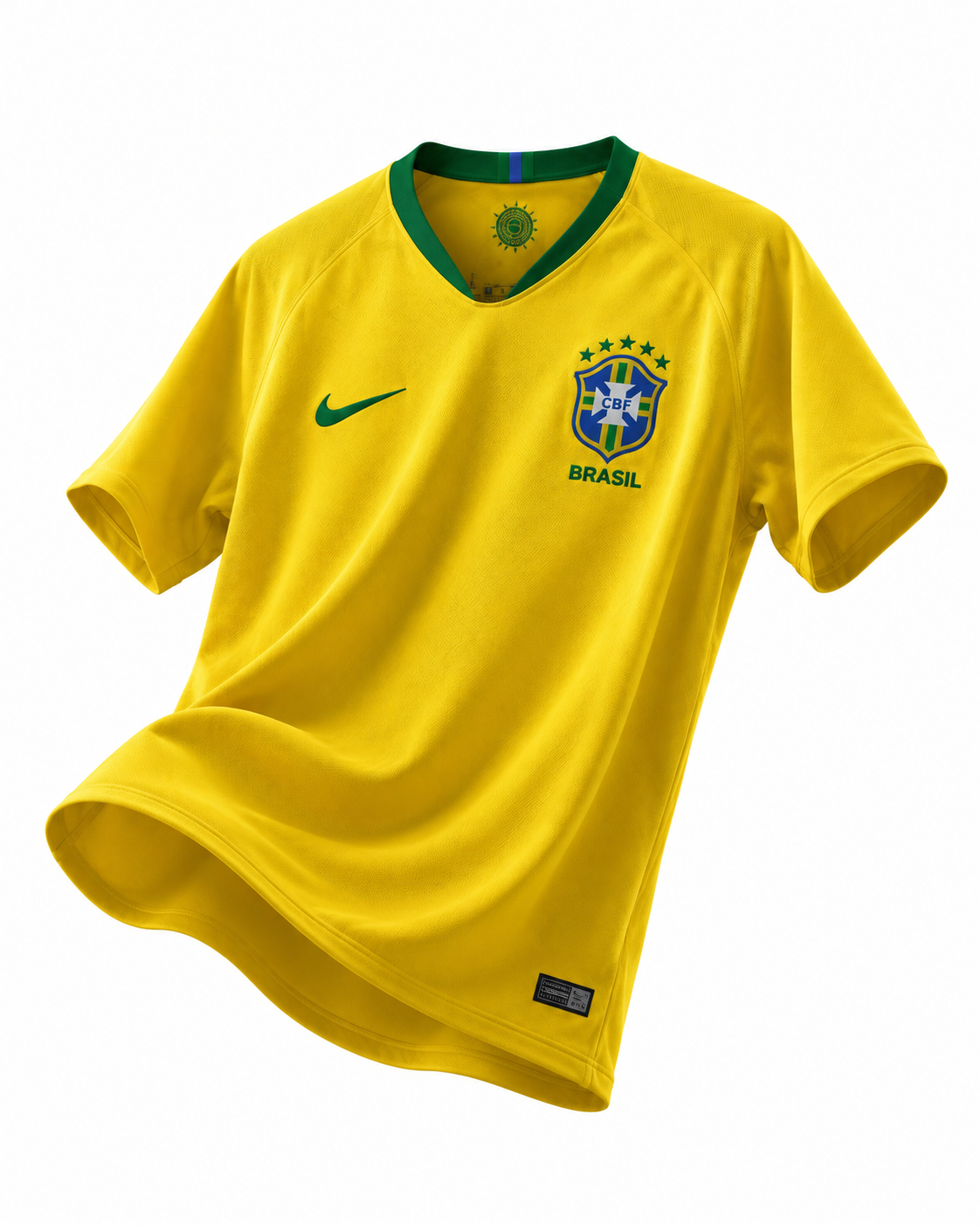 Camisa Seleção Brasileira Retrô 2008 Amarela -
