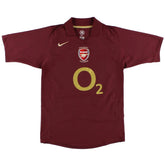 Camisa Arsenal Retrô 2005/2006 - Vinho
