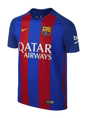 Camisa Barcelona I Retrô 16/17 - Azul