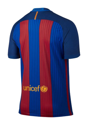 Camisa Barcelona I Retrô 16/17 - Azul