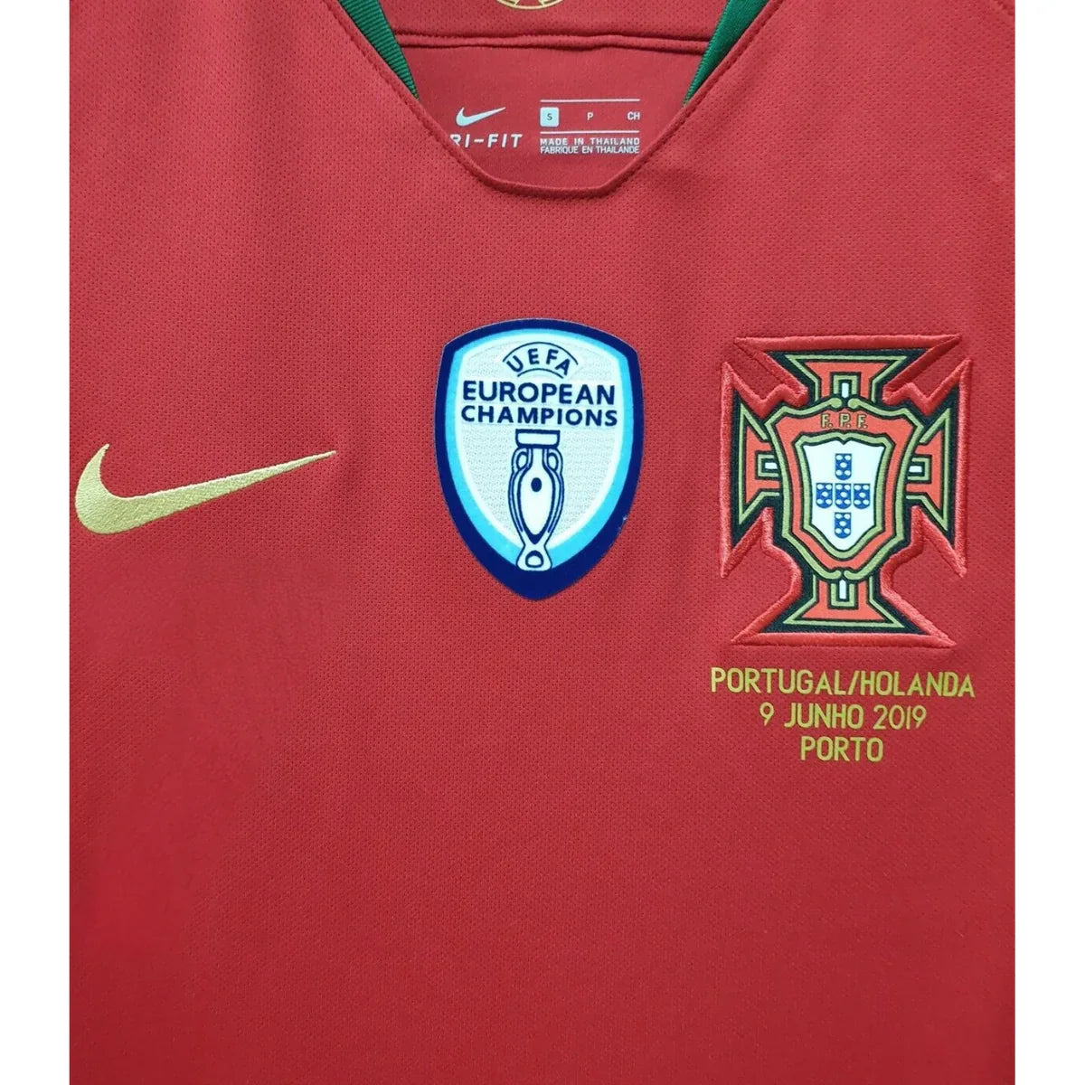 Camisa Portugal Retro I 18/19 - Final Liga das Nações