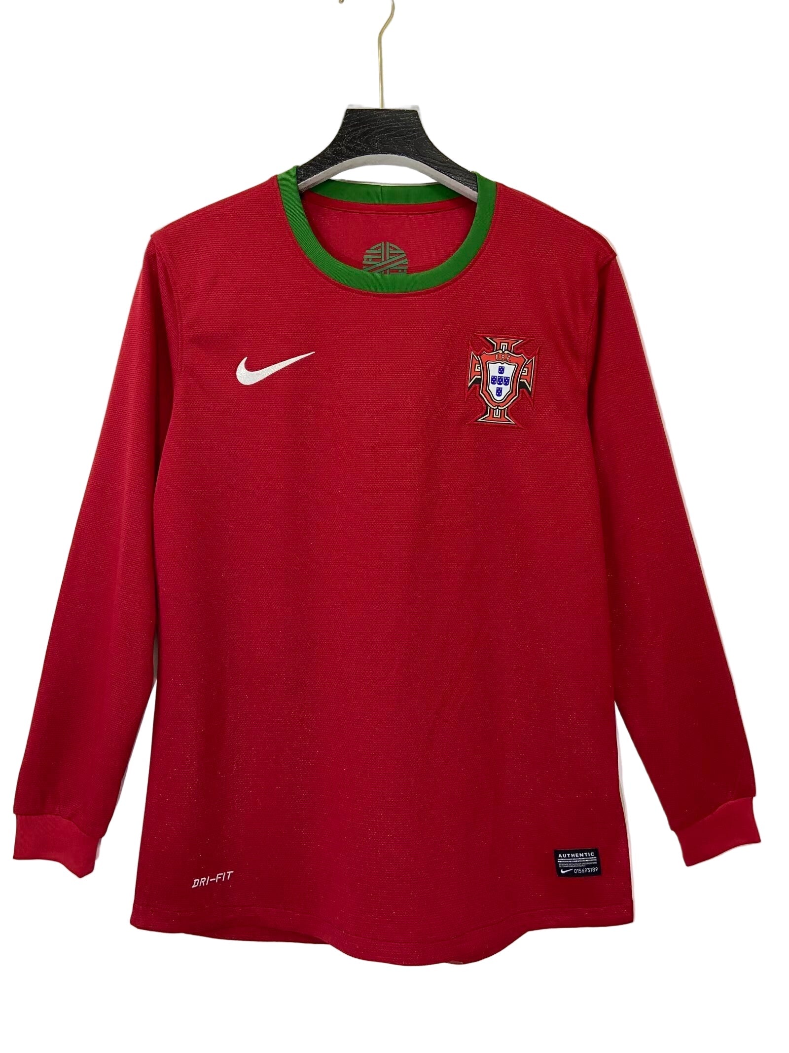 Camisa Manga Longa Retro Portugal I 12/13