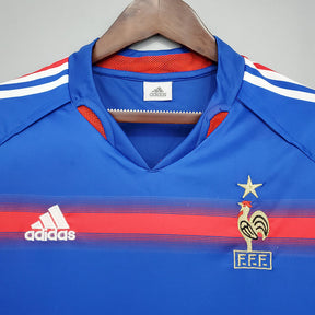 Camisa França Retrô 2004 Azul -