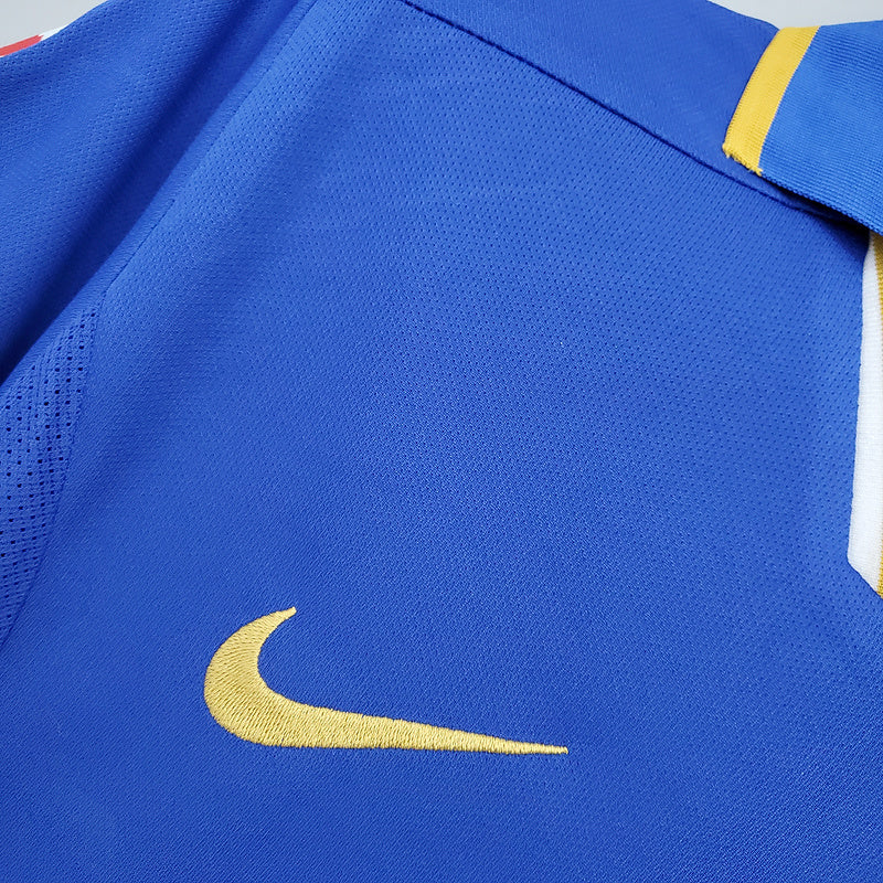 Camisa Itália Retrô 1996 - Azul