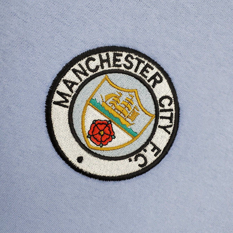 Camisa Manchester City Retrô 1972 - Azul