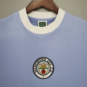 Camisa Manchester City Retrô 1972 - Azul