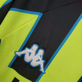 Camisa Manchester City Retrô 1998/1999  - Amarela e Preta