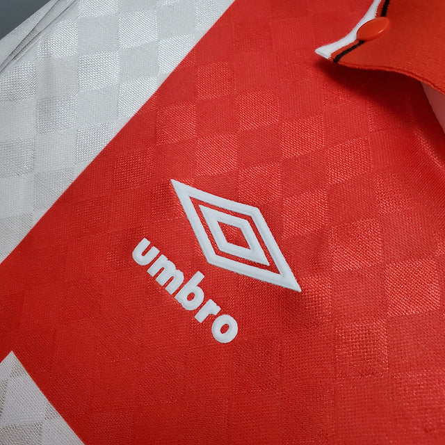 Camisa Ajax Retrô 1990/1992 - Vermelha e Branca