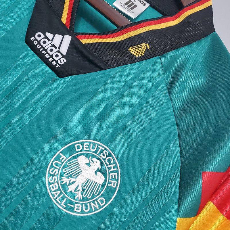 Camisa Seleção Alemanha Retrô 1992 - Verde