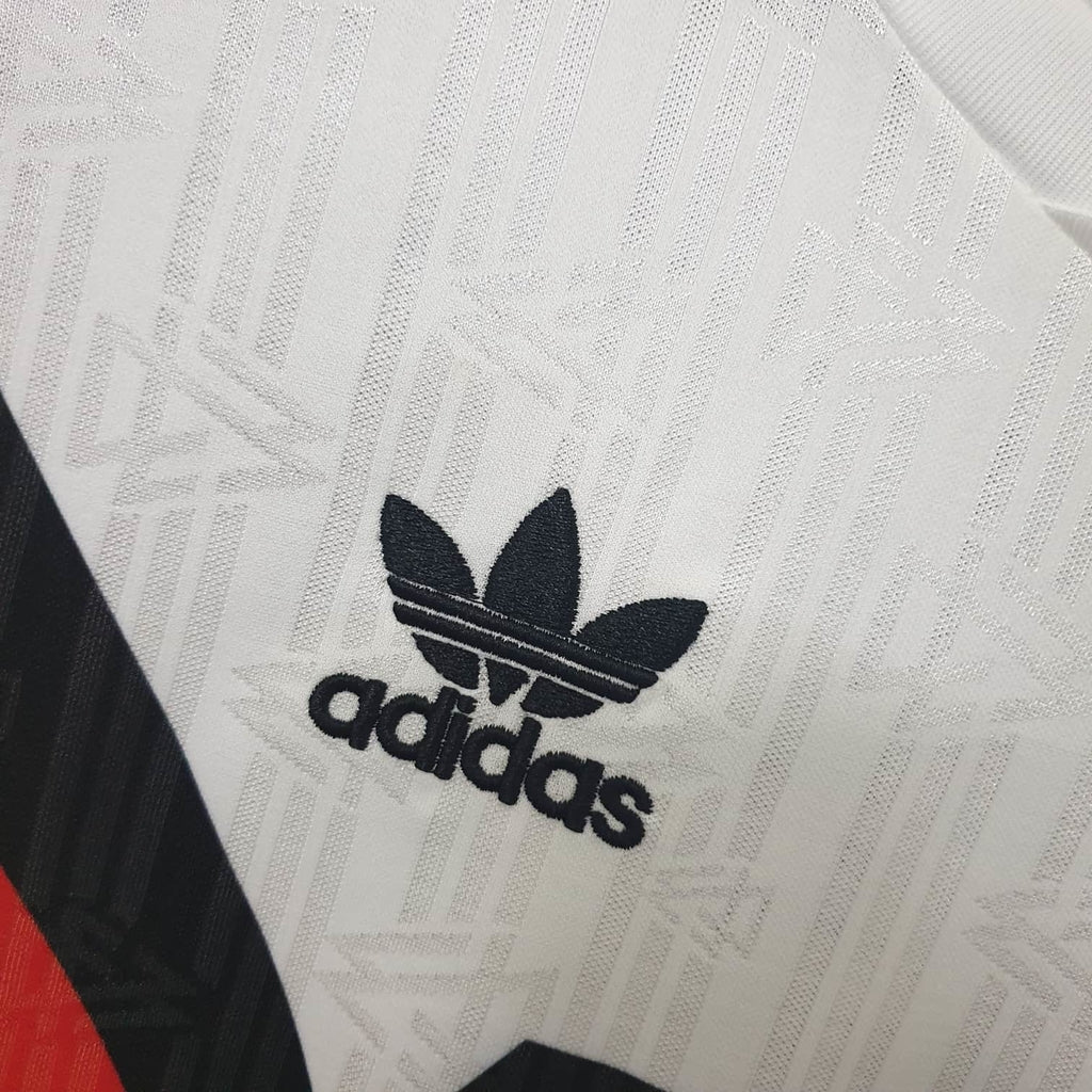 Camisa Seleção Alemanha Retrô 1990 - Branca