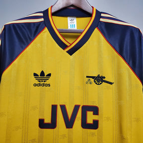 Camisa Arsenal Retrô 1988/1989 - Amarela