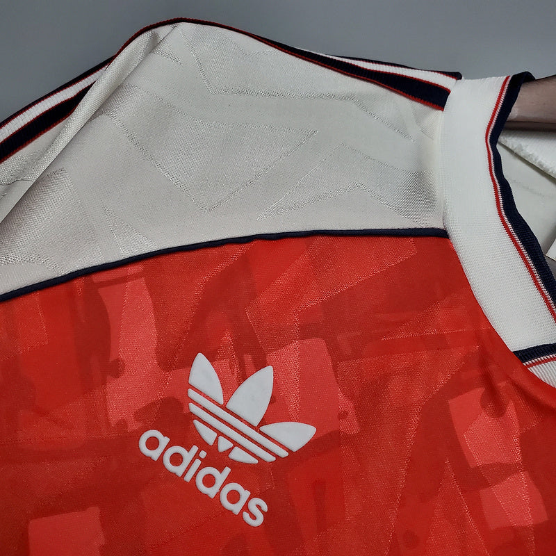 Camisa Arsenal Retrô 1990/1992 - Vermelha