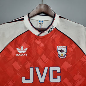Camisa Arsenal Retrô 1990/1992 - Vermelha