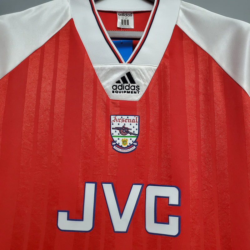 Camisa Arsenal Retrô 1992/1993 - Vermelha