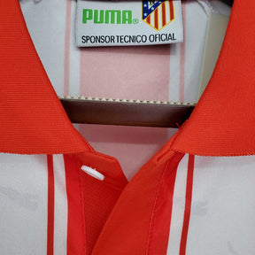 Camisa Atlético de Madrid Retrô 1994/1995 - Branca e Vermelha