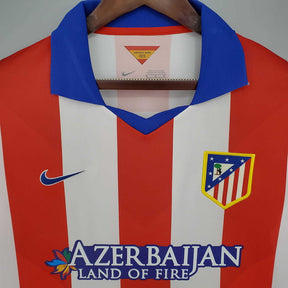Camisa Atlético de Madrid Retrô 2014/2015 -  Branca e Vermelha