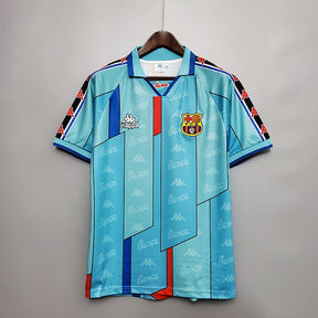 Camisa Barcelona Retrô 1996/1997 - Azul Clara