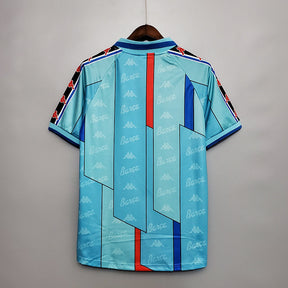 Camisa Barcelona Retrô 1996/1997 - Azul Clara