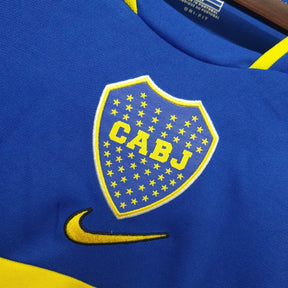 Camisa Boca Juniors Retrô 2001 Azul e Amarela -