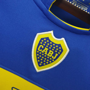 Camisa Boca Juniors Retrô 2005 Azul e Amarela -