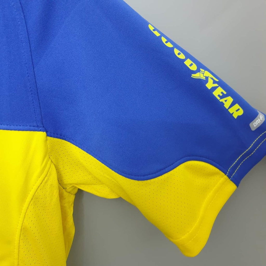Camisa Boca Juniors Retrô 2005 Azul e Amarela -