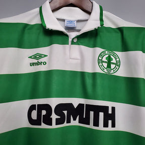 Camisa Celtic Retrô 1987/1989 - Verde e Branca
