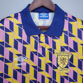 Camisa Escócia Retrô 1988/1989 Amarela -
