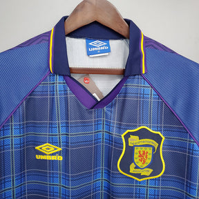 Camisa Escócia Retrô 1994/1996 Azul -