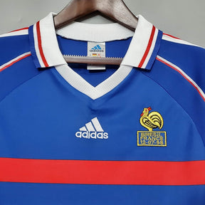 Camisa França Retrô 1998 - Azul