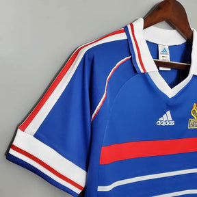 Camisa França Retrô 1998 - Azul
