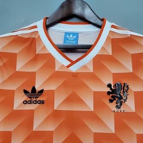 Camisa Holanda Retrô 1988 - Laranja