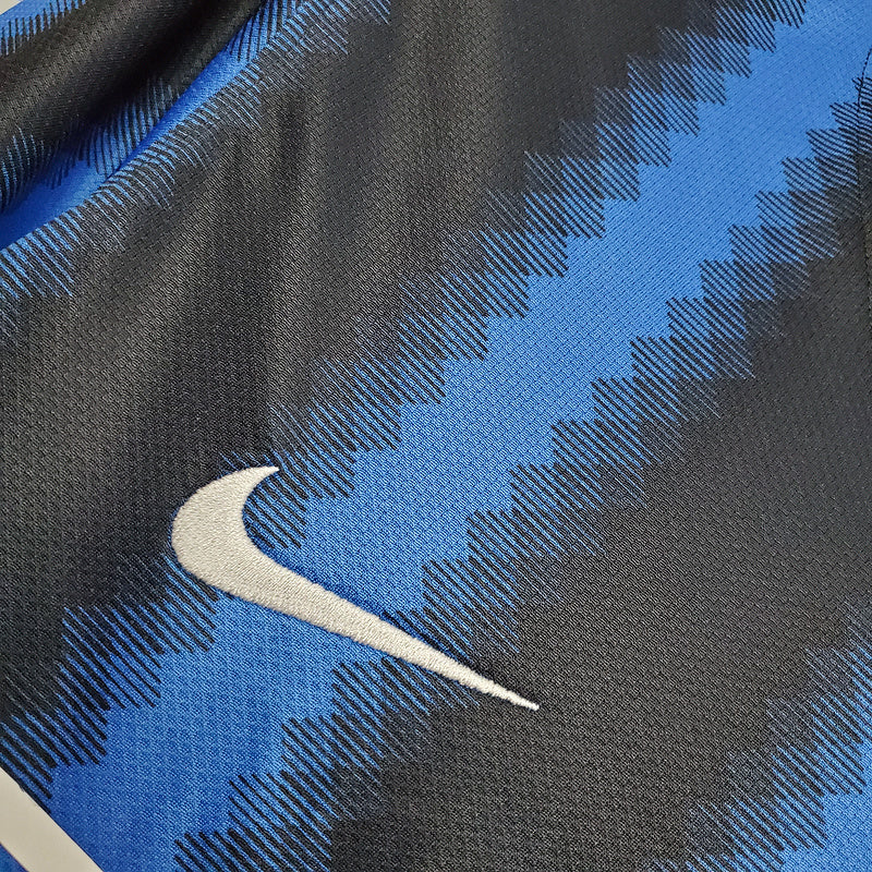 Camisa Inter de Milão Retrô 2010/2011 - Azul e Preta