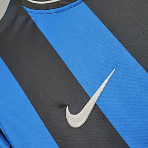 Camisa Inter de Milão Retrô 2010 - Azul e Preta