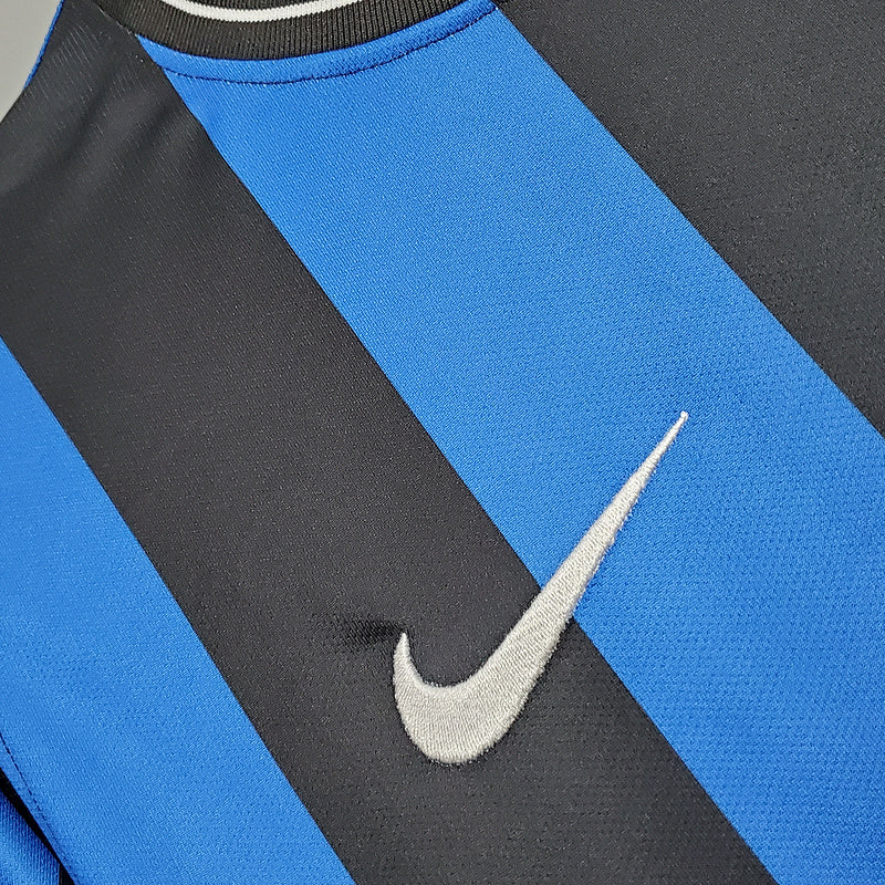 Camisa Inter de Milão Retrô 2010 - Azul e Preta