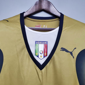 Camisa Itália Retrô 2006 - Dourada