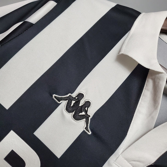 Camisa Juventus Retrô 1984/1985 - Preta e Branca