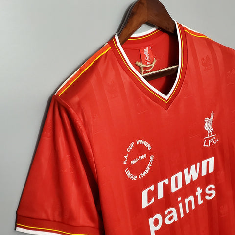 Camisa Liverpool Retrô 1985/1986 - Vermelha