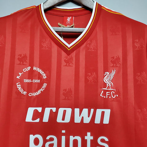 Camisa Liverpool Retrô 1985/1986 - Vermelha