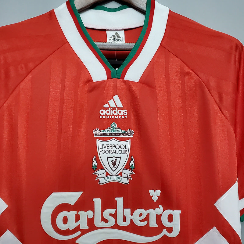 Camisa Liverpool Retrô 1993/1995 - Vermelha