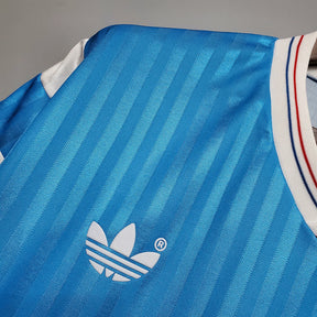 Camisa Marseille Retrô 1990 Azul -