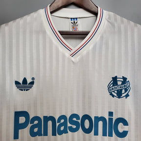 Camisa Marseille Retrô 1990 Branca -
