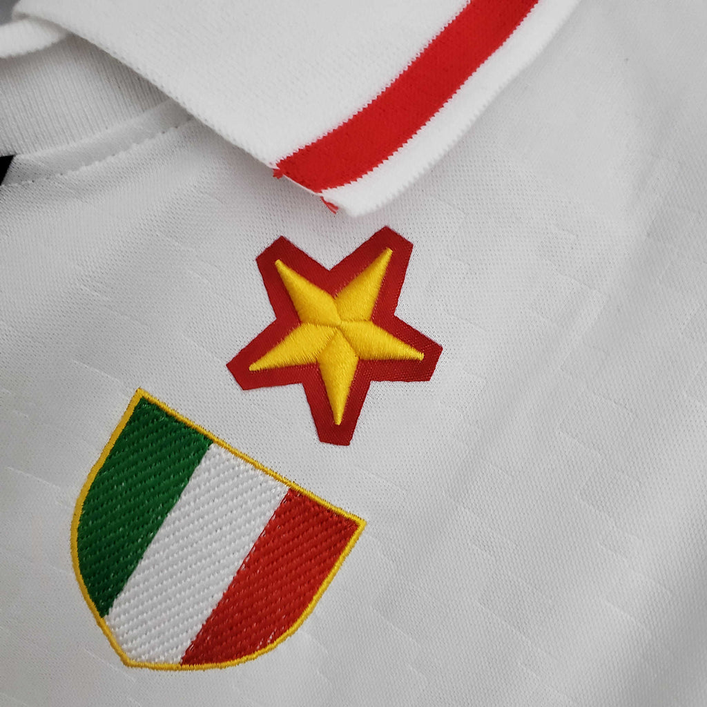 Camisa AC Milan Retrô 1995/1997 Branca - Lotto