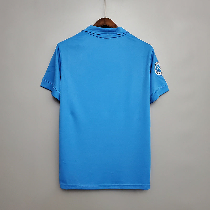 Camisa Napoli Retrô 1987/1988 - Azul