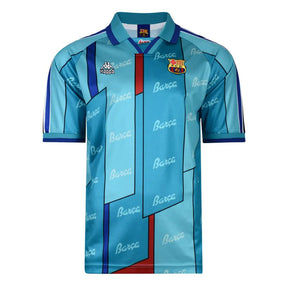 Camisa Barcelona Retrô 1996/1997 - Azul Clara