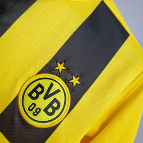 Camisa Borussia Dortmund Retrô 12/13 Amarela e Preta