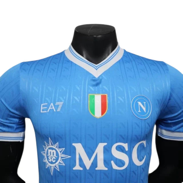 Camisa Napoli I 25/26 - Jogador EA7 Masculina - Azul
