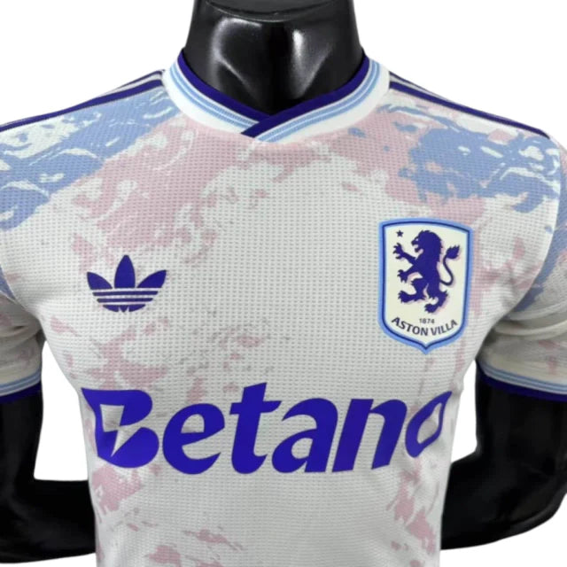 Camisa Aston Villa III 25/26 - Jogador Adidas Masculina - Branca
